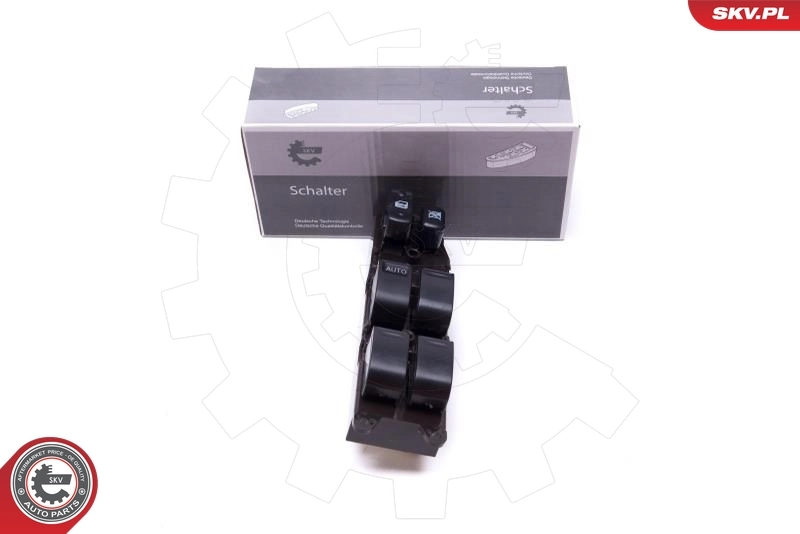 Switch, window regulator